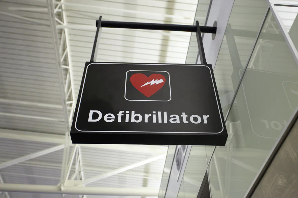 Defibrillator signage
