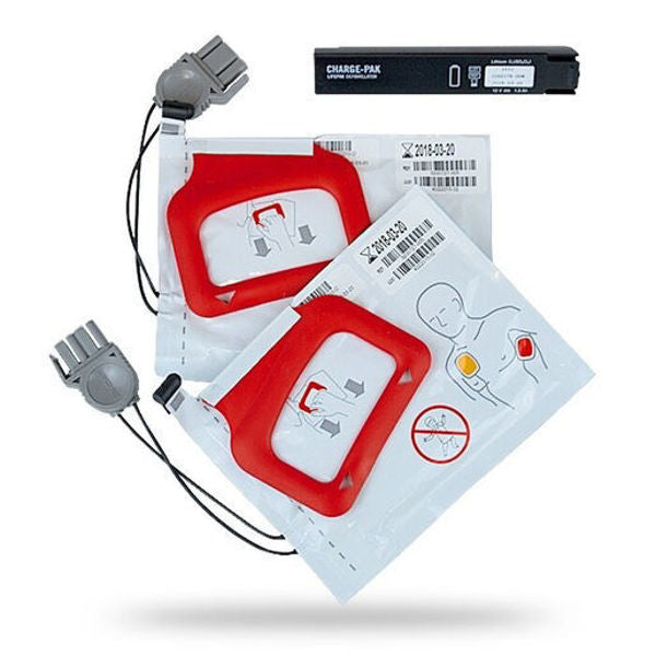 Replacement pads for Double Pack AED Lifepak CR Plus - Adult Pads