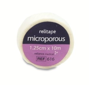 Tape – Microporous (1.25cm x 10m)