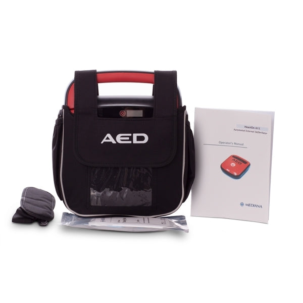 Mediana HeartOn A15 Defibrillator with Soft Pouch - Semi-Automatic