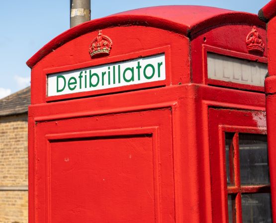 Different places to store a Defibrillator