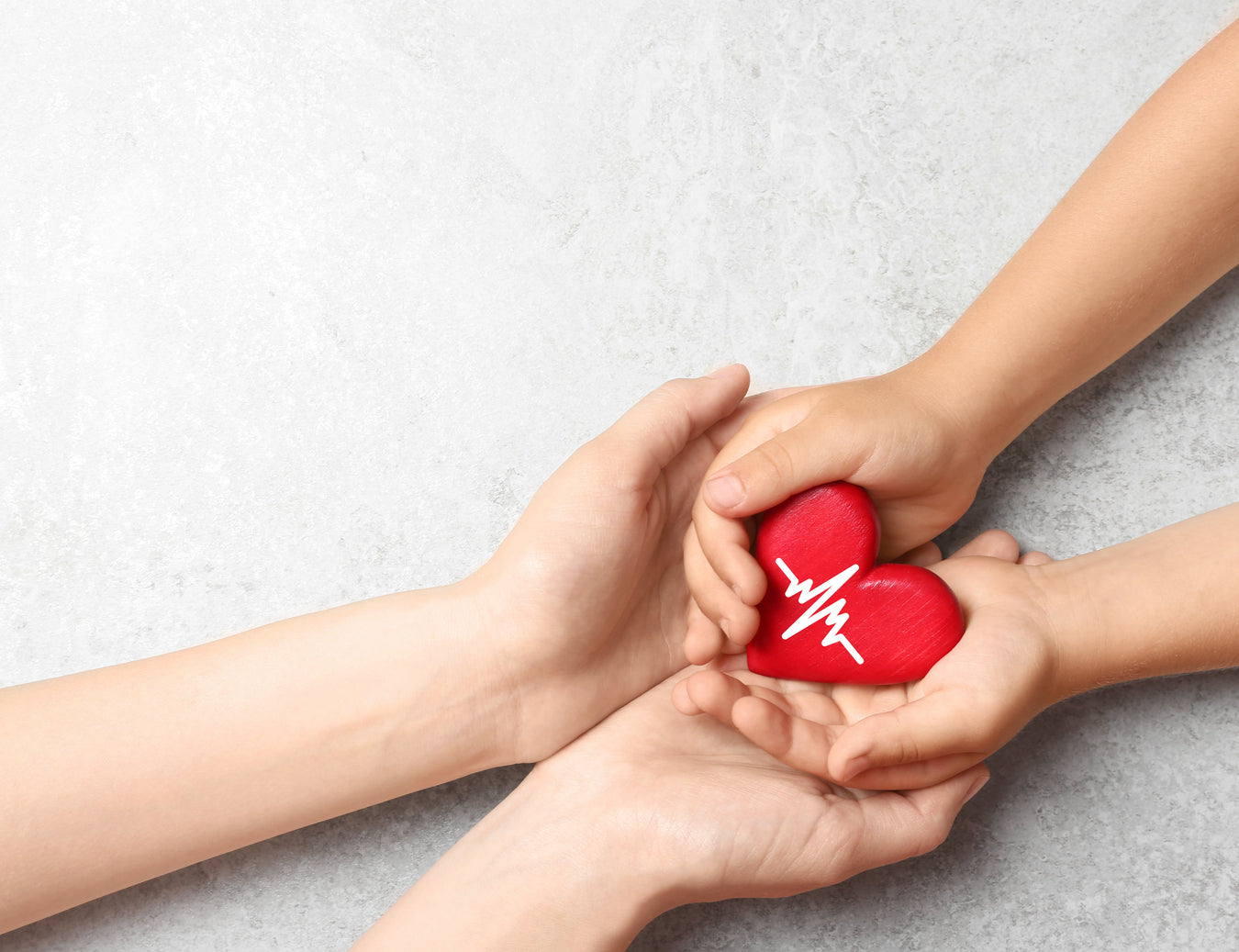 hands holding heart