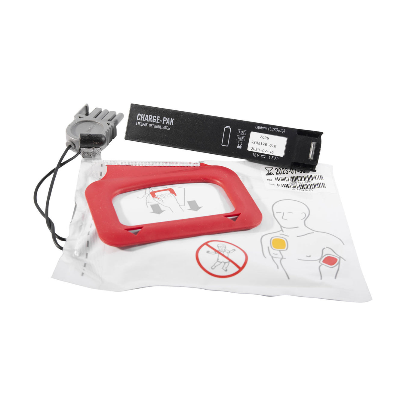 Defibrillator Pads and Batteries