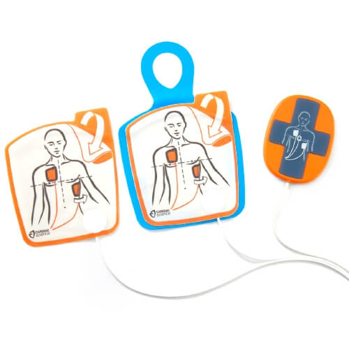 Cardiac Science Powerheart G5 Adult Defibrillator Pads with CPR Device