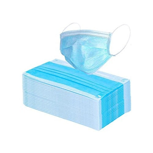 Disposable 3-ply Face Mask - Pack of 50